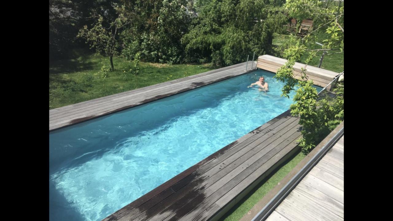 Ferienwohnung Apartment Doppelzimmer In Der Villa Naturpark Rheinblick, Ruhig, Aussicht, Pool Koblenz  Ngoại thất bức ảnh