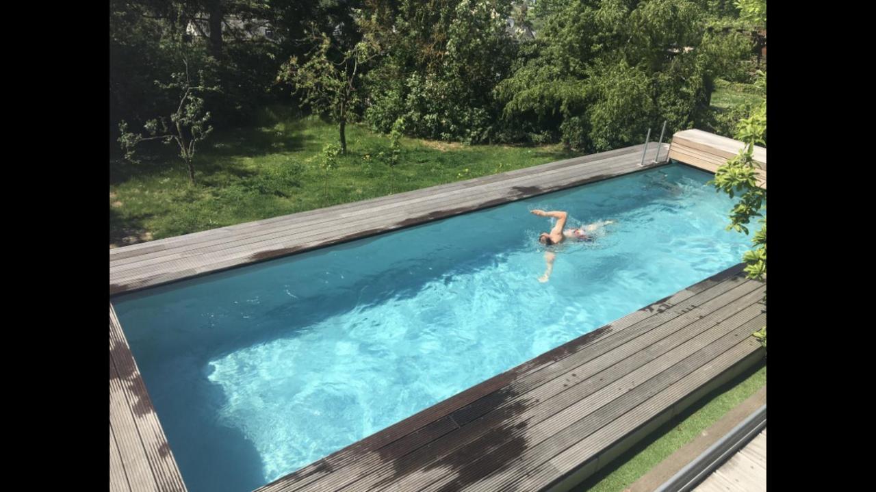 Ferienwohnung Apartment Doppelzimmer In Der Villa Naturpark Rheinblick, Ruhig, Aussicht, Pool Koblenz  Ngoại thất bức ảnh